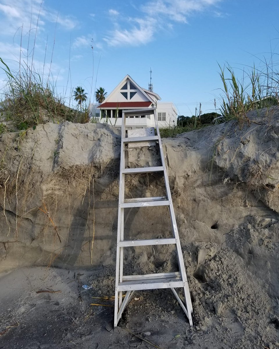 scelp's tweet photo. In October 2020, we took our fight over the "Folly Beach Super Beachfront Lots" to the court of appeals to prevent these risky and unwise oceanfront structures from being constructed on public beaches... (1/2). https://t.co/3zjIbisLMd