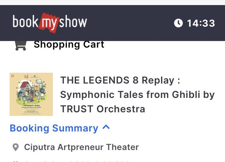 AfterrOffice's tweet photo. Open Jastip The Legends 8 - Replay : Symphonic Tales from Ghibli by TRUST Orchestra in Jakarta (GENERAL SALE)

Pakai data sendiri!!!
Full Refund jika tiket tidak secured
DM untuk yang minat!!

Tags wts wtb jastip

Fee 150k/tix (DP 50k/tix) https://t.co/nK14SZY9Ok
