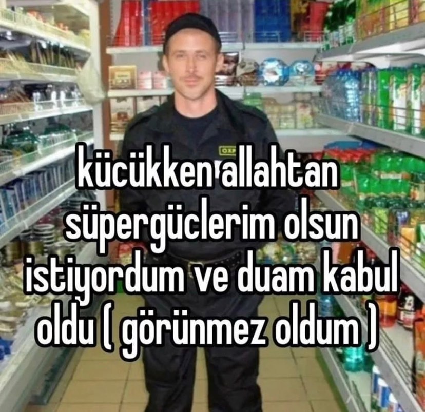Teşekkürler Allah'ım
