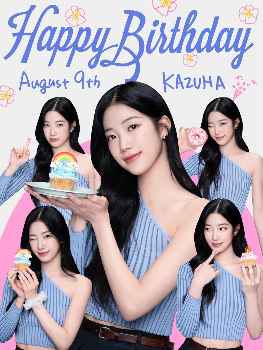 HAPPY BIRTHDAY⛅️🧁KAZUHA🍃 #LE_SSERAFIM #르세라핌 #KAZUHA #카즈하