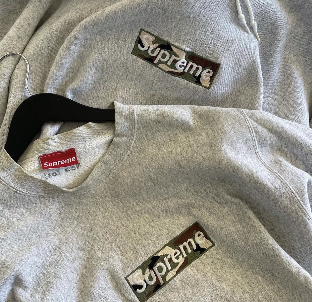 Original supreme store box logo