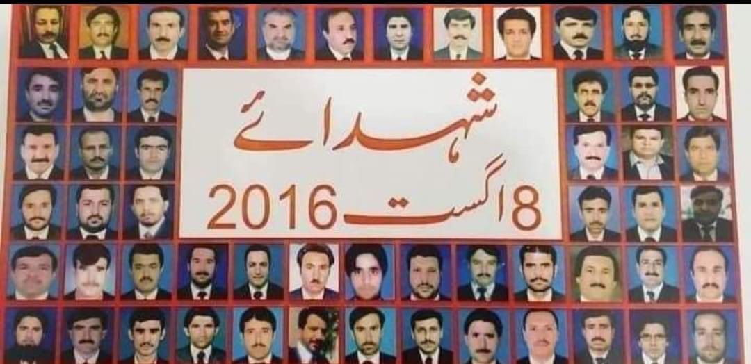 August 8, 2016 is the dark day in the history of #Balochistan when the Gems of #Baloch and #Pashtun society were killed in Shaal. They Were at the forefront of the struggle to end forced disappearances and the history of Balochistan will remember them.
#8August2016