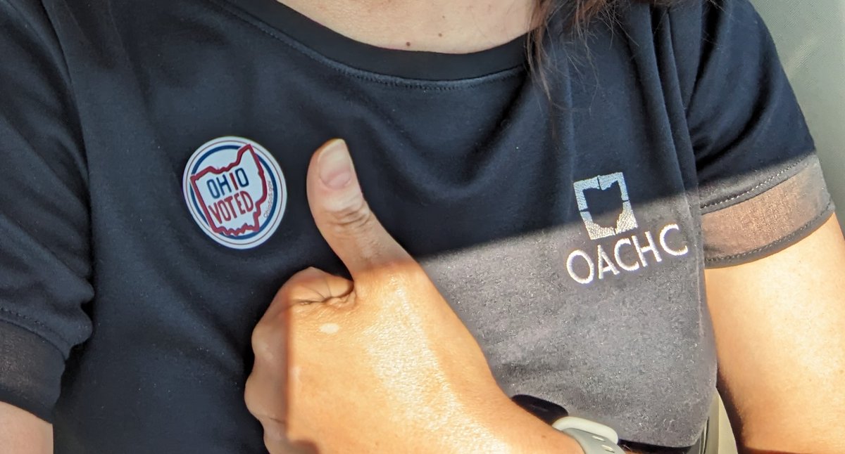 TRBLovesOhioCHC's tweet photo. Got my vote in before heading to my first #NHCW23 event today! https://t.co/CJ10yZ1A35