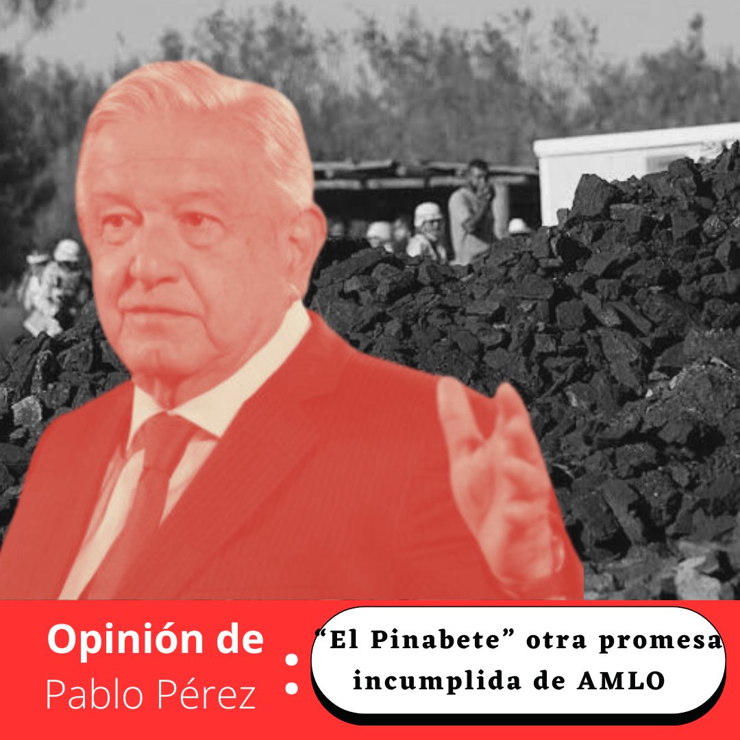 “El Pinabete” otra promesa incumplida de AMLO

Por: Pablo Pérez García, dirigente de <a href="/antorcha_coah/">Antorcha Coahuila</a> 

facebook.com/10006802243055…