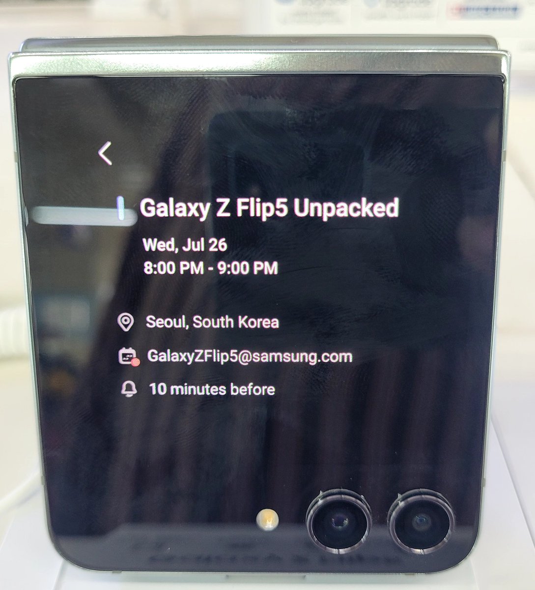 techdroid_web's tweet image. Useful cover screen and widgets.
The bigger cover screen on the #GalaxyZFlip5 makes the widgets a lot more functional.
#Samsung #techdroidweb