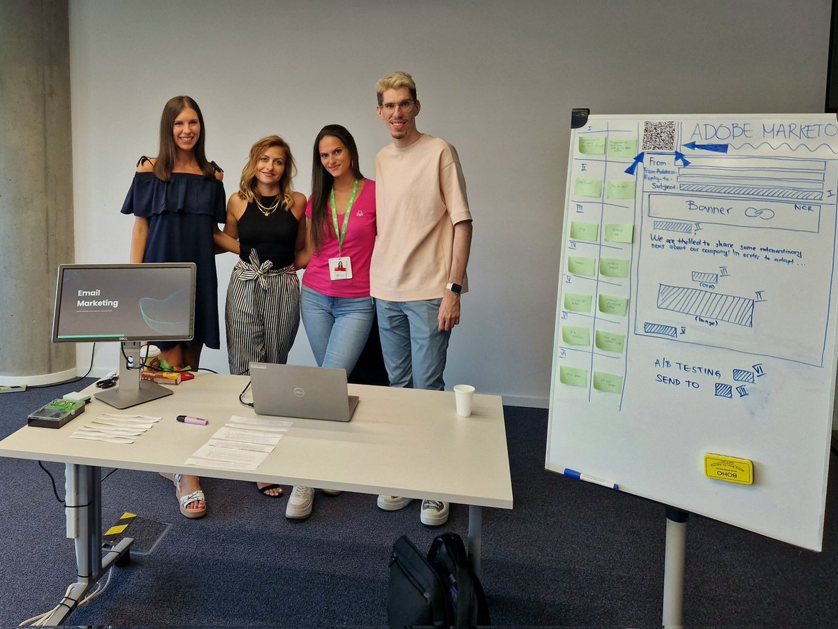 NinaCapric's tweet photo. Congrats to @NCRCorporation #interns on completing their #internships! They were brilliant these past 3 months! I was especially proud of them during #NCRlife Intern Expo where I had the honor of being one of #NCRSerbia Leadership Council jury members. Bravo to the class of 2023! https://t.co/oALVjTVX4w