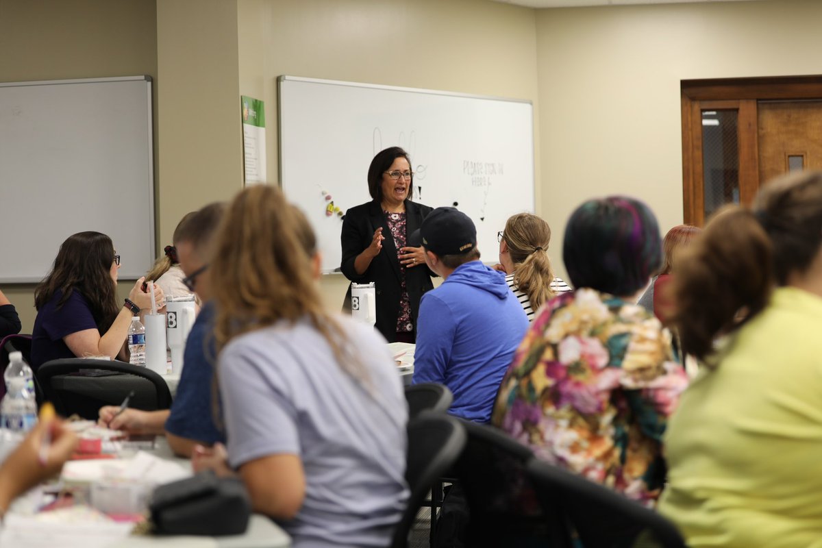 DrGeddis's tweet photo. Today we welcomed our new teachers to District 118.  We are so excited to have a great group of new teachers in the District 118 family! https://t.co/DBisrnRWq4