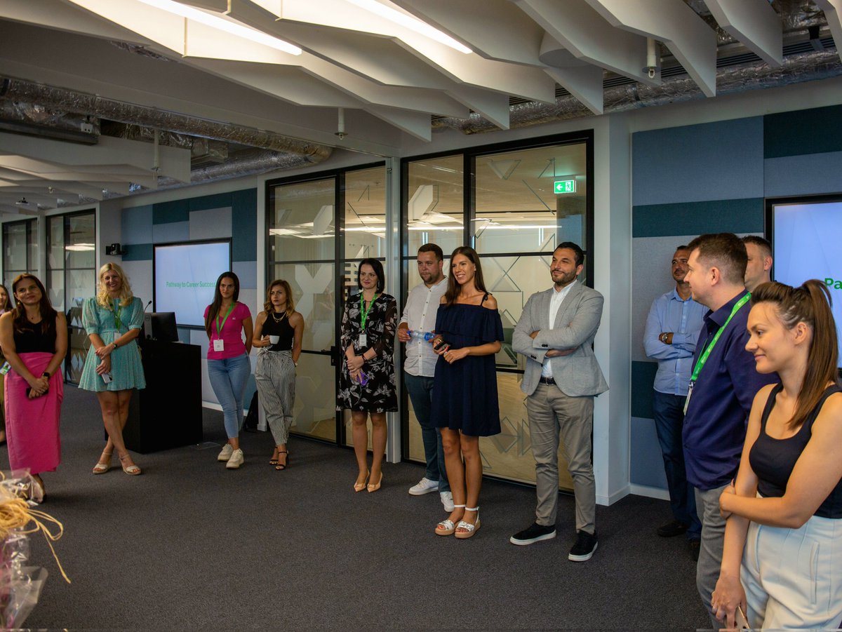 NinaCapric's tweet photo. Congrats to @NCRCorporation #interns on completing their #internships! They were brilliant these past 3 months! I was especially proud of them during #NCRlife Intern Expo where I had the honor of being one of #NCRSerbia Leadership Council jury members. Bravo to the class of 2023! https://t.co/oALVjTVX4w