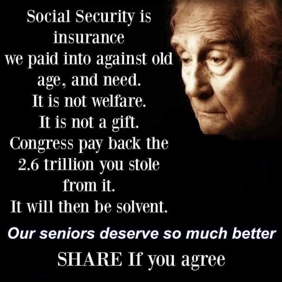 Had a pretty good discussion about this in the past. One point, one of the many points I was trying to make is that regardless of what the legal rulings say this is the perception of what social security is.