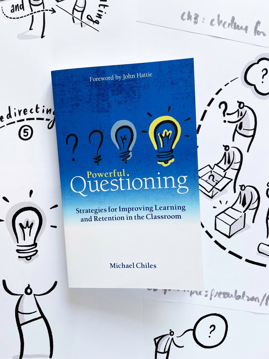 CrownHousePub's tweet photo. Details a set of core principles, recommendations and classroom-based practical examples that can be used to implement powerful questioning both in the classroom and wider school π
Find out more in #PowerfulQuestioning by @m_chiles, available now π
https://t.co/NFFoMKgD1Q https://t.co/XqGUx6x38Y