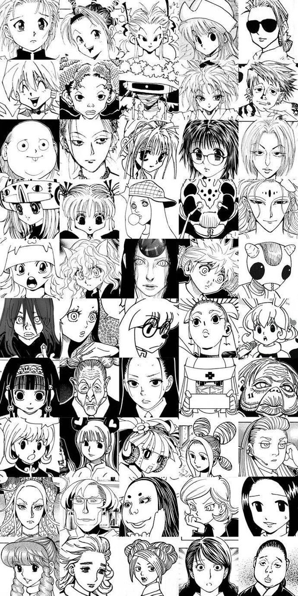 HxHVizuals's tweet image. what is your favorite female character in hunter x hunter?