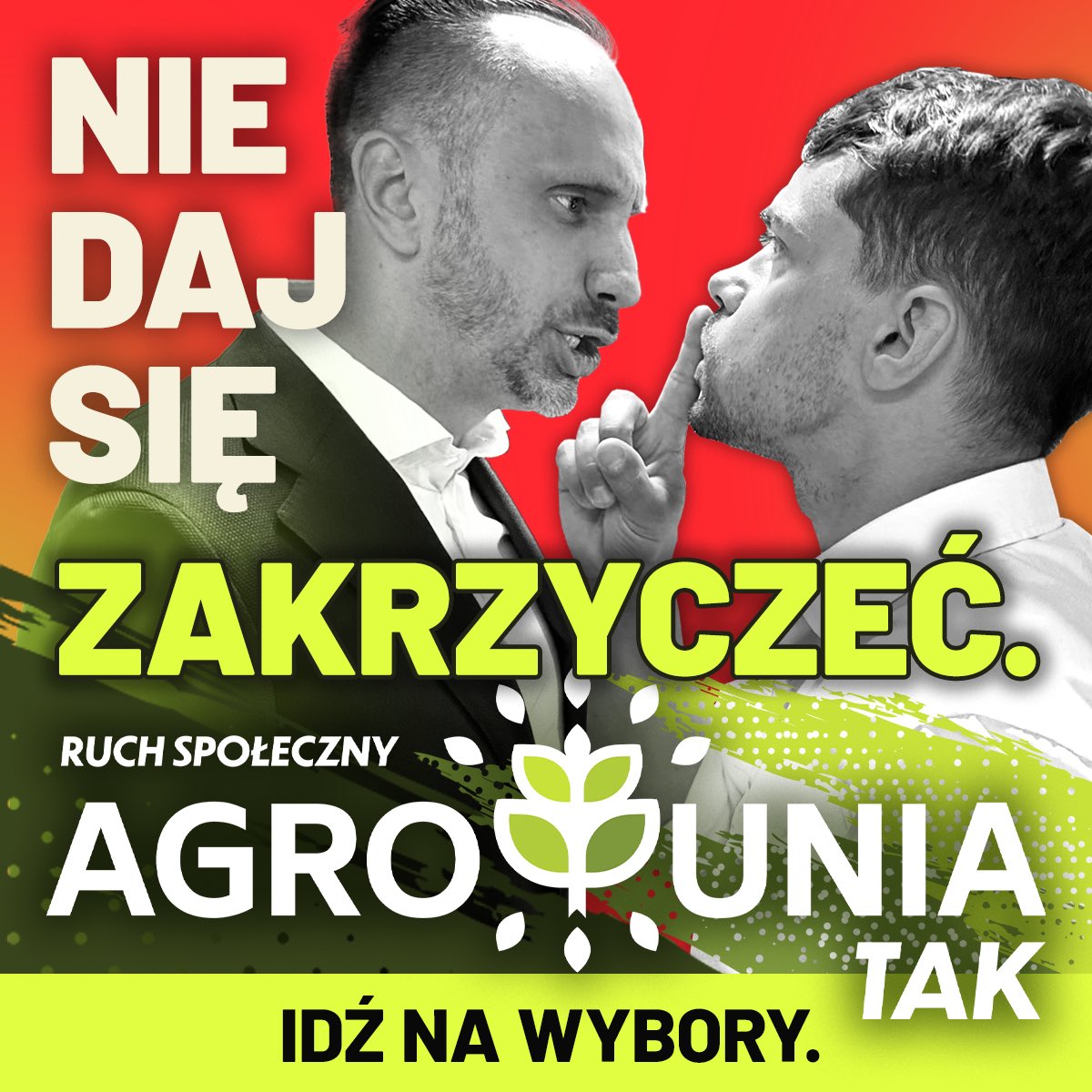 EKOlodziejczak_'s tweet photo. Czas start!

  @AGROunia_ do boju po  lepszą Polskę 🇵🇱

#AgrouniaTak
#wybory2023 https://t.co/v5RX3q3bFA