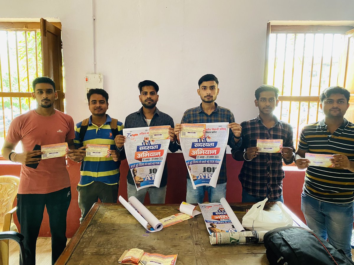 roy__yuvi's tweet image. #ABVP
#Membersip
#Bihar