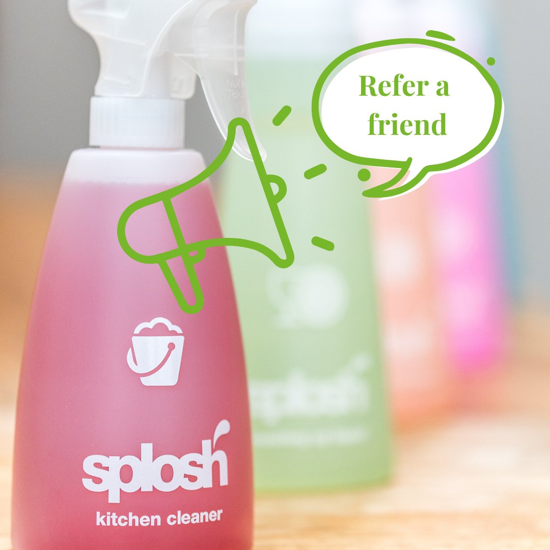 💙💚🧡Refer a friend is back!🧡💚💙
Visit our website today &amp; click on the little 'Get rewards' pop-up at the bottom of the page, fill out the short form to receive your personal sharing link to 
share with friends &amp; family #referafriend #rewards #saveplastic #refills #refilling