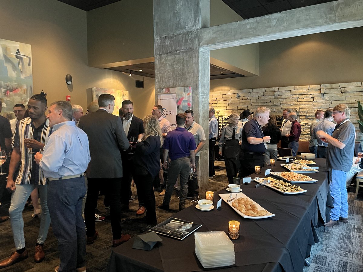 iCERT1st's tweet photo. Great to see many #iCERT members, along with some new faces, at last night's Happy Hour at #APCO2023! Remember to check out these member booths today in the Expo Hall. https://t.co/1I4mSvsQ9t