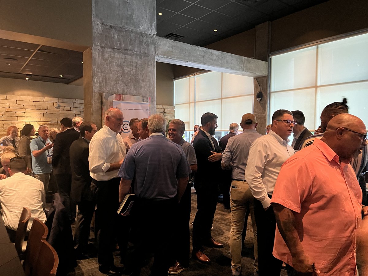 iCERT1st's tweet photo. Great to see many #iCERT members, along with some new faces, at last night's Happy Hour at #APCO2023! Remember to check out these member booths today in the Expo Hall. https://t.co/1I4mSvsQ9t