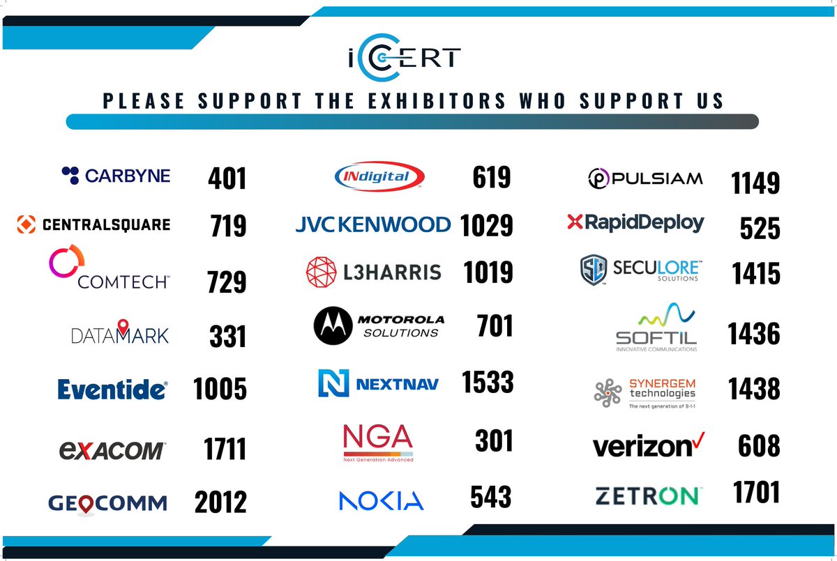 iCERT1st's tweet photo. Great to see many #iCERT members, along with some new faces, at last night's Happy Hour at #APCO2023! Remember to check out these member booths today in the Expo Hall. https://t.co/1I4mSvsQ9t