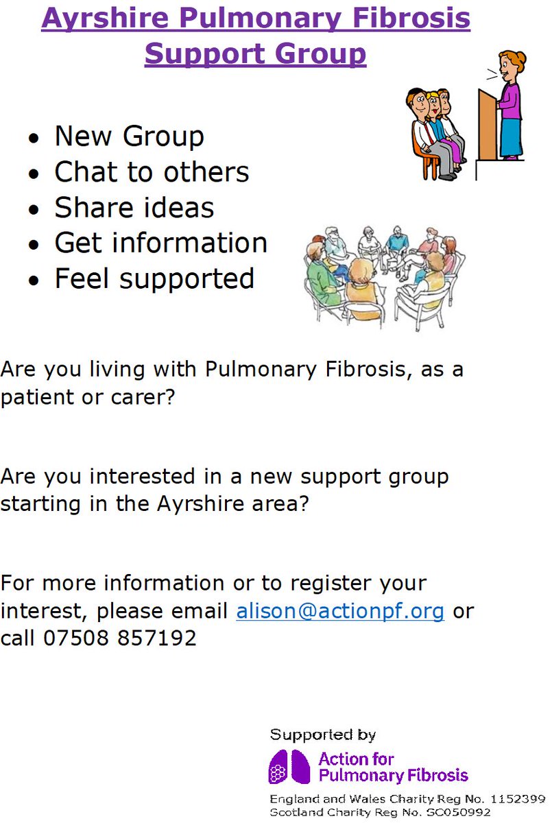 happydays63's tweet photo. @AyrRespiratory *New* Ayrshire Pulmonary Fibrosis Support Group https://t.co/YVdbh9G2Yy