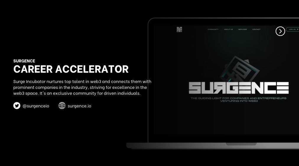 Interested in advancing your career in web3? If so, there is a career accelerator community and platform that you should join.

Establishing alliances with a limited number of top-tier web3 VCs, labs, and agencies, <a href="/surgence_io/">Surgence</a> is the place to be. 

Job openings at the end. Dive