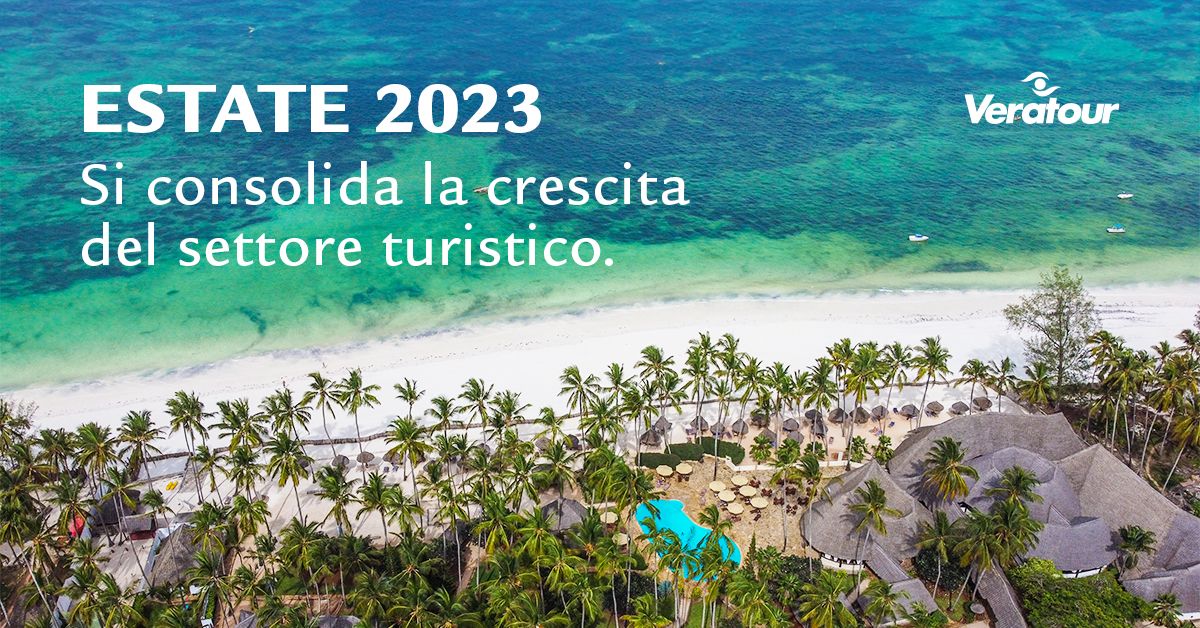 Veratour_Spa's tweet photo. I dati Veratour sulle vendite nel periodo da giugno a settembre 2023 mostrano il quasi completo recupero dei livelli pre pandemia. Al 10 Luglio i volumi prodotti per i quattro mesi estivi sono stati inferiori di appena il 3% rispetto allo stesso periodo del 2019 https://t.co/YtnzUOH0kh