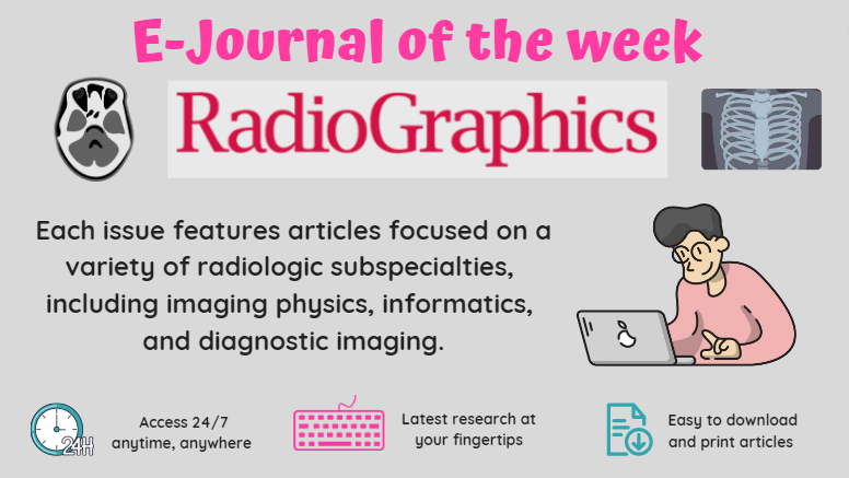 LancsHospLib's tweet photo. π₯ππ₯οΈ E-JOURNAL OF THE WEEK π₯οΈππ₯
Keep up to date with the latest radiographic research. Access online with an OpenAthens account π https://t.co/hafHOWGKOE Don't have an account? Register quickly and easily online today! π https://t.co/PQPNooWYtX #LTHTrEJournaloftheWeek https://t.co/OIewjzO9pi