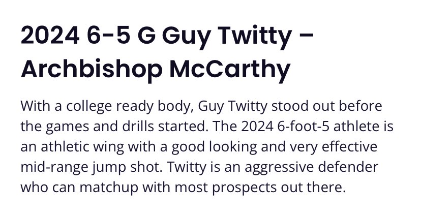 Thank you <a href="/thehoopvibe/">ᴊᴀᴋᴇ ᴘᴇʀᴘᴇʀ</a> for the kind words . <a href="/LincDarner/">Linc Darner</a> <a href="/CoachRandall_SL/">Lance Randall</a> <a href="/HenkeSpencer/">Spencer Henke</a> @drewfreitag13 <a href="/prephoopsfl/">Prep Hoops Florida</a>