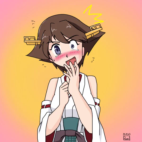 #流れとかどうでもいいから比叡ちゃん再掲しようぜ まだ艤装頑張ってた頃