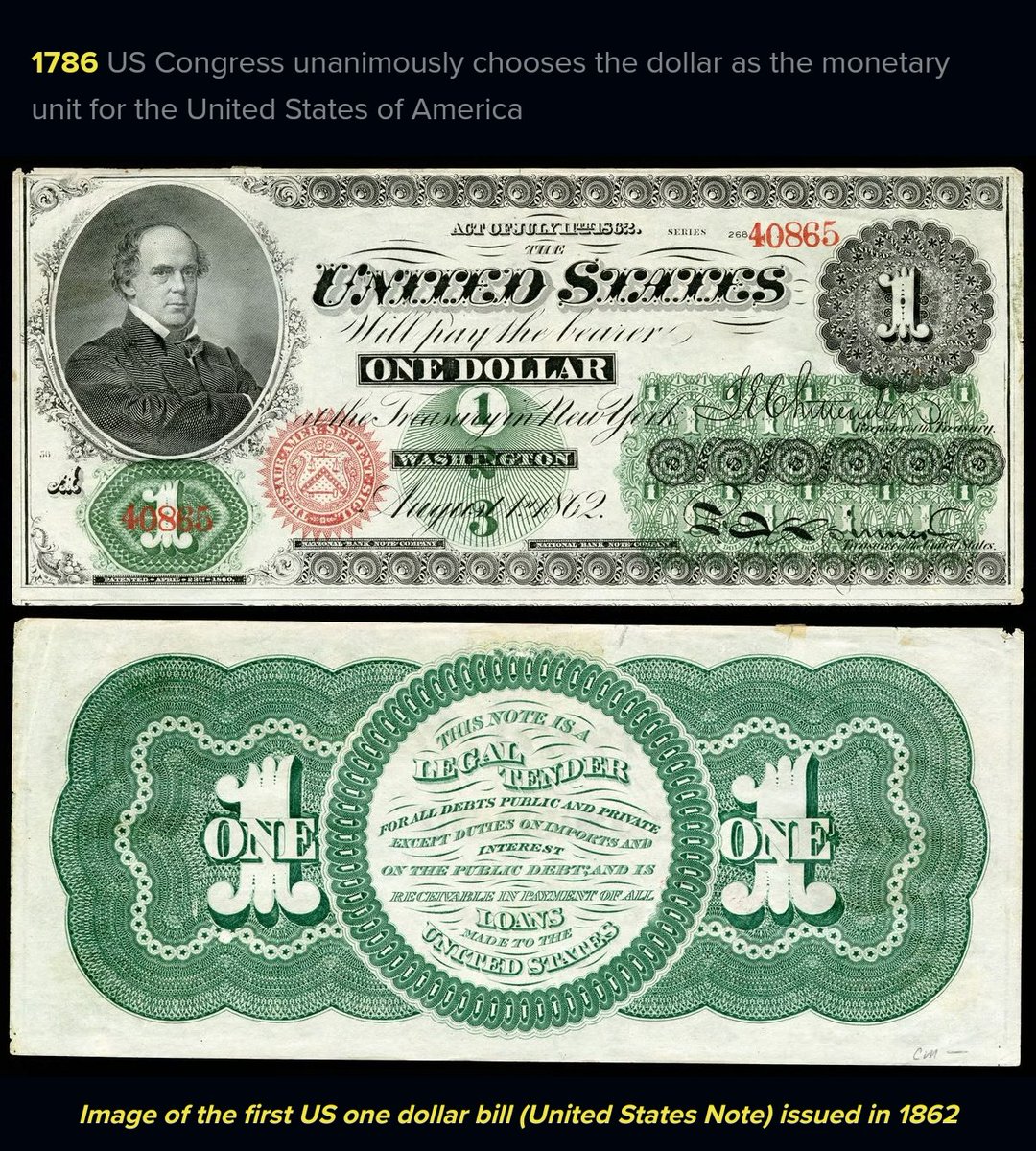 itagain68's tweet photo. 8/8/68
Nixon is nominated
6 years later
8/8/74
He announces his resignation
Funny
Because 188 years earlier US Congress chose the dollar as it's currency
&amp; Nixon took it off the Gold Standard 
Paper Currency=188
Add the notes
1+2+5+10+20+50+100=188
What a joke
#Gematria https://t.co/j9mSFdpUzG