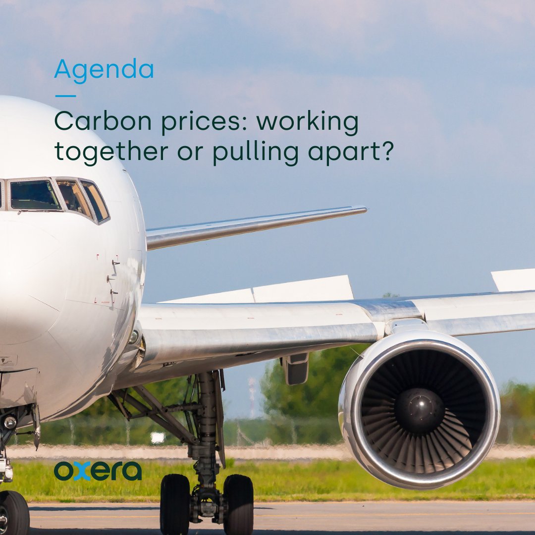 In our latest Agenda article we take a look at what drives the differences in aviation carbon prices, and identify some further questions for policymakers that are pursuing net zero in the #aviation sector. Read the article here: lnkd.in/eND2aF5u #carbonpricing #emissions