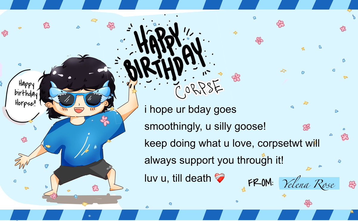 yelena_rose_'s tweet photo. GOD BLESS YOUR SOUL PARDNER π€
#happybirthdaycorpse #corpseday https://t.co/nLFc0wTbFc