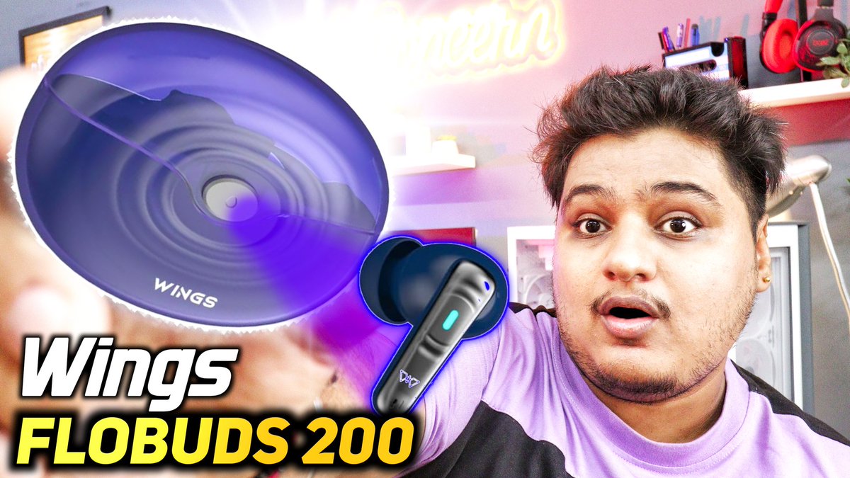 ConcernTech's tweet photo. Wings Flobuds 200 Best gaming tws earbuds under 899rs with 40ms low latency
Watch video here
https://t.co/Wn5qSdhUWU
#earbudswireless🎧 #earbuds #gamingearbuds #gamingtws #tws #wings #wingsflobuds200 #reviewe #unboxing #technology #TechConcern #gaming #40ms #gadgets2023 #gadget https://t.co/83uMvqVyYt