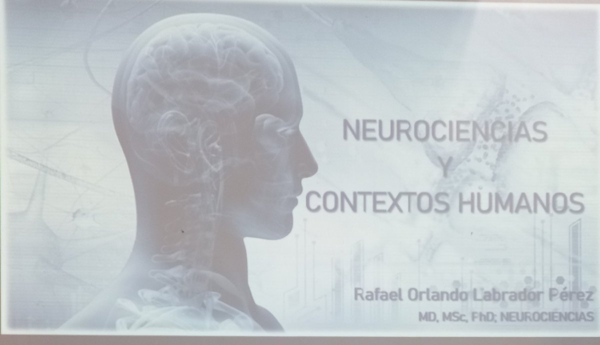Abejaarr's tweet photo. A esta hora se desarrolla la conferencia Neurociencia y contextos humanos con el Dr #RafaelLabrador de la @Ula #NPRG Excelente disertacion.
@UNEToficial @UNETinvestiga https://t.co/2DBZrAHIFV