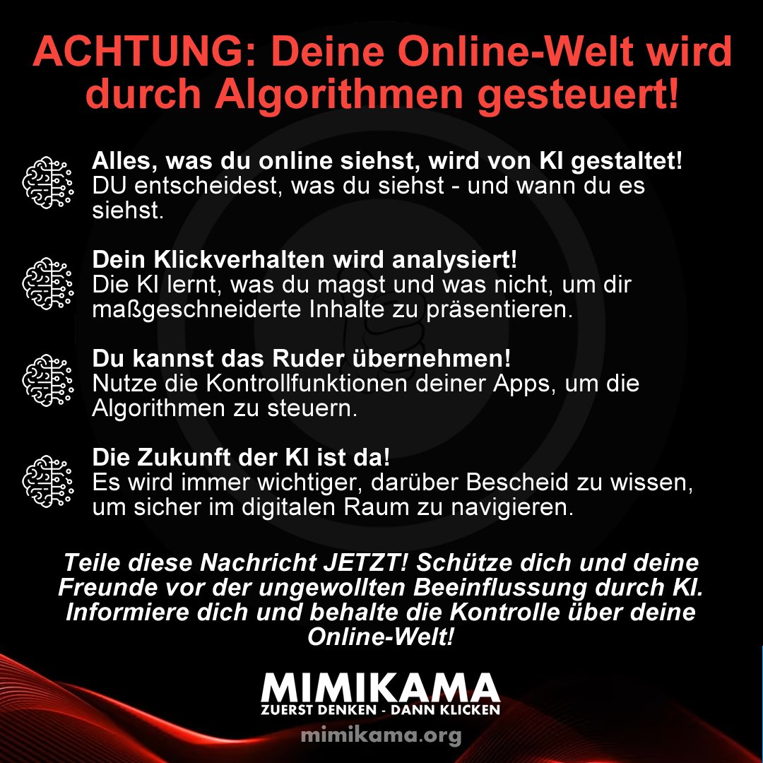 mimikama_org's tweet image. Kennst Du das auch? Oft scrollt man stundenlang durch Facebook oder Instagram, teilweise ohne zu merken, wie viel Zeit dabei verloren geht. Aber wie beeinflussen #Algorithmen unseren Feed? mimikama.org/einblick-algor…