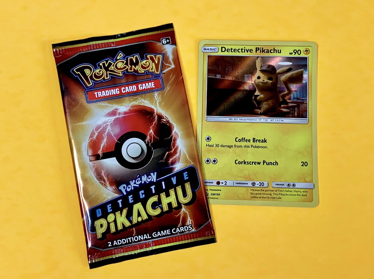 TCG_Family_2020's tweet photo. ⚡️Detective Pikachu #Giveaway 🔍

⬇️ How to enter ⬇️ 

1. Retweet this ♻️ 
2. Follow us @TCG_Family_2020 

That’s it! Open to everyone 🌍👏Winner drawn on Friday morning 8/11. Good luck fam!

#pokemon #pokemontcg #DetectivePikachu https://t.co/6e5jJiuVmk