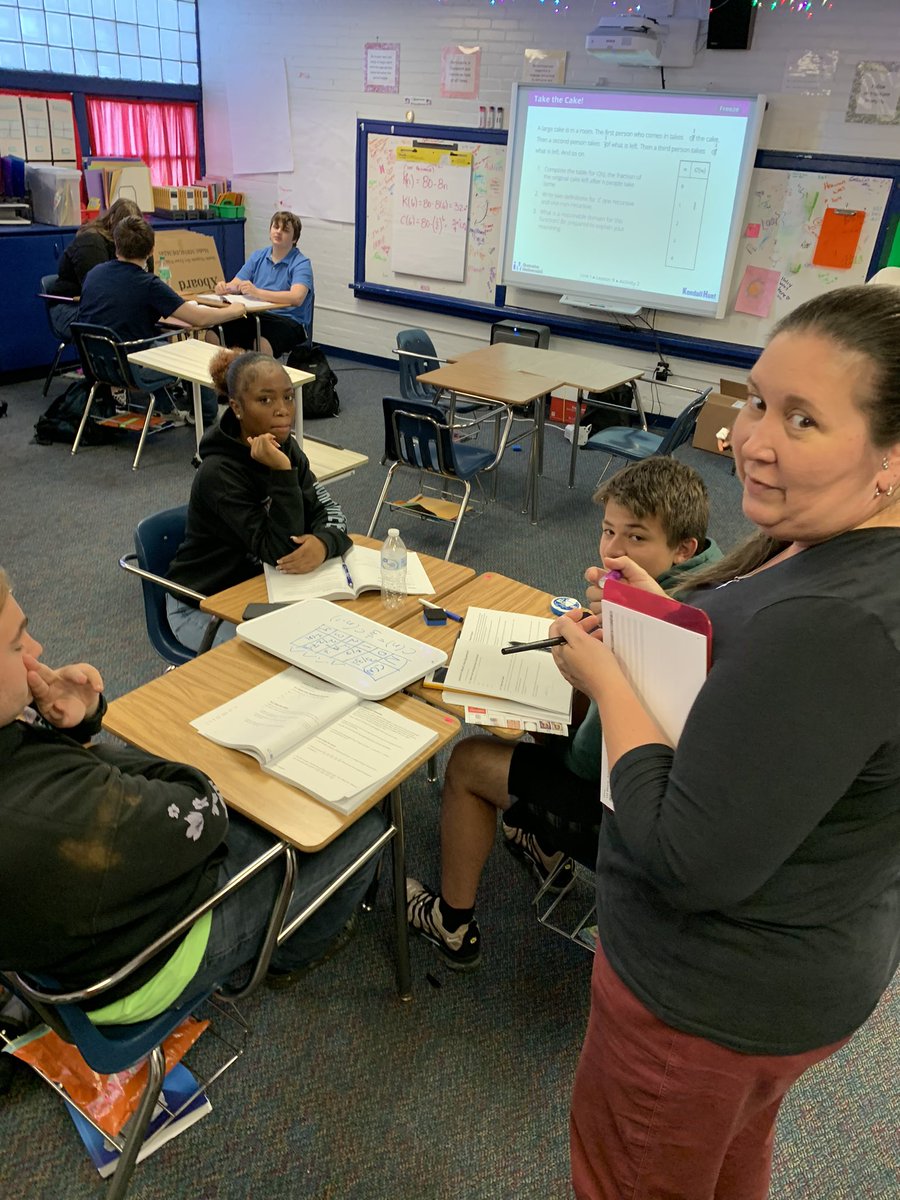 aiken_hs's tweet photo. Using multiple strategies to determine equivalent equations in Ms Bauers algebra class. #IMalgebra #acpsdmath #CSTatwork @WSHSWarEagles @AikenPublicSch https://t.co/72jIFd61h3