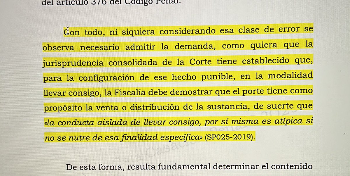 andresarango10's tweet photo. AP1797-2023(62503) Porte de estupefacientes en centro carcelario. 
✅ la carga de probar el ánimo de venta o distribución, no distingue el lugar de ocurrencia del delito. 
✅ La carga del ánimo subjetivo siempre corresponde al ente persecutor. https://t.co/rWowvjXnBp