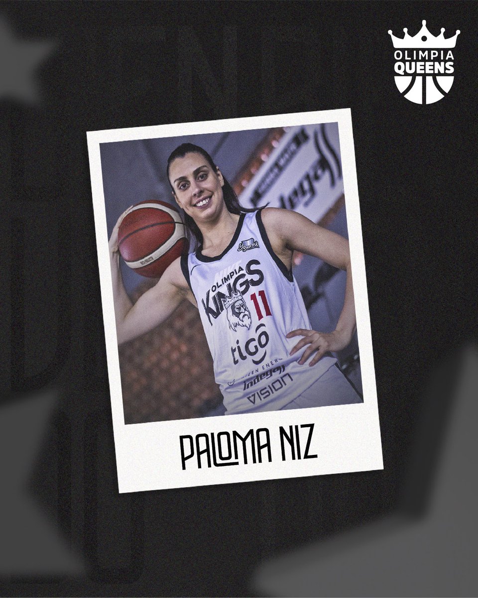 La talentosa Paloma Niz es nueva jugadora de las Reinas del Básquetbol paraguayo.

☑️ Llega proveniente del Defensor Sporting de Uruguay.

¡A darlo todo! 👊

#GoQUEENS 👸

#OlimpiaMiOrgullo ⚪️⚫️⚪️