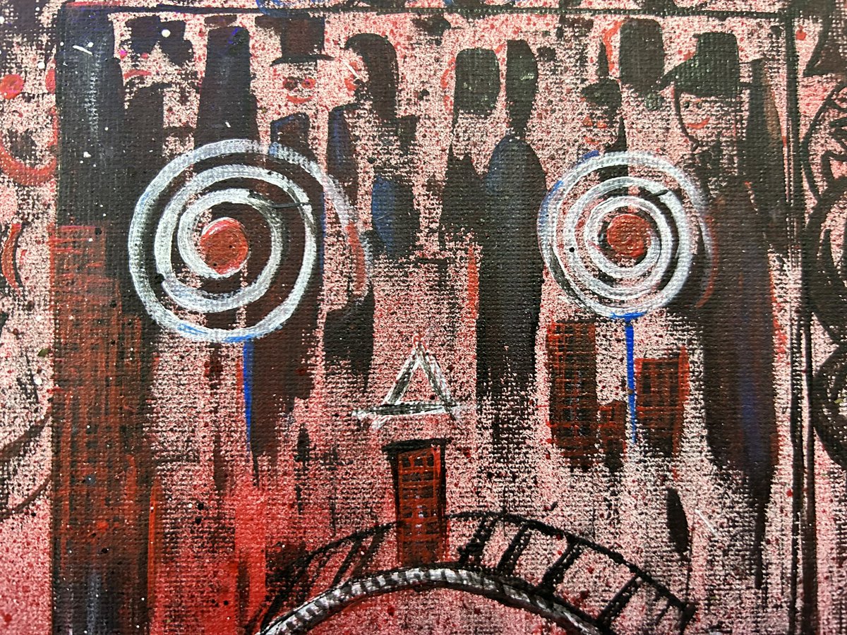 Fahbbie_'s tweet photo. My latest painting.

TITLE: MIRAGE 

Acrylic and aerosol on canvas.🖌️

Please help me retweet if you come across this.🖤 https://t.co/RPxP7Gc1Jj