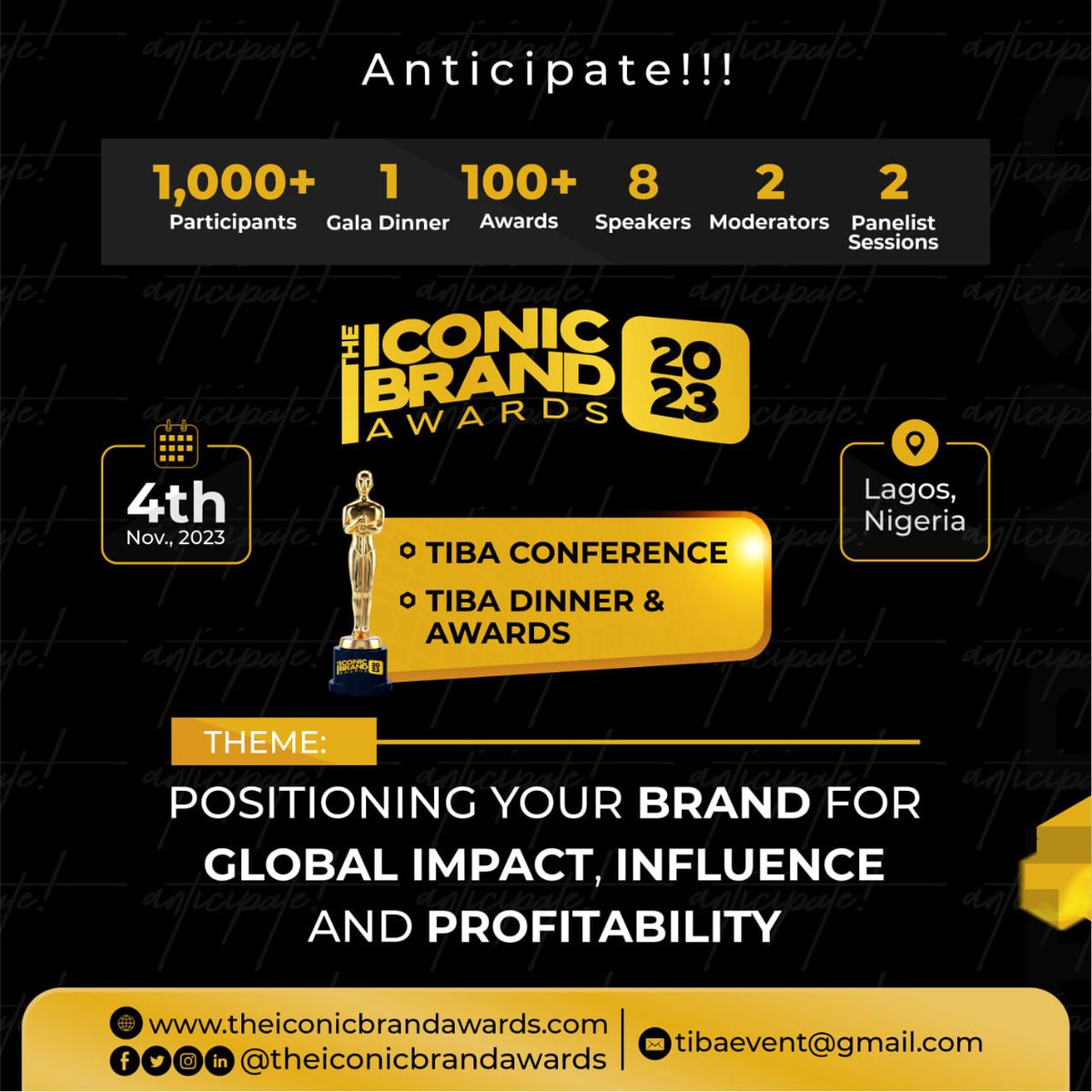 ThatDaringDebby's tweet photo. Calling all entrepreneurs, content creators, influencers, professionals and personal brands! Unleash the potential of your brand at TIBA Conference 2023. 

#TIBA2023 #TIBAConference https://t.co/QVqxHY0wPA