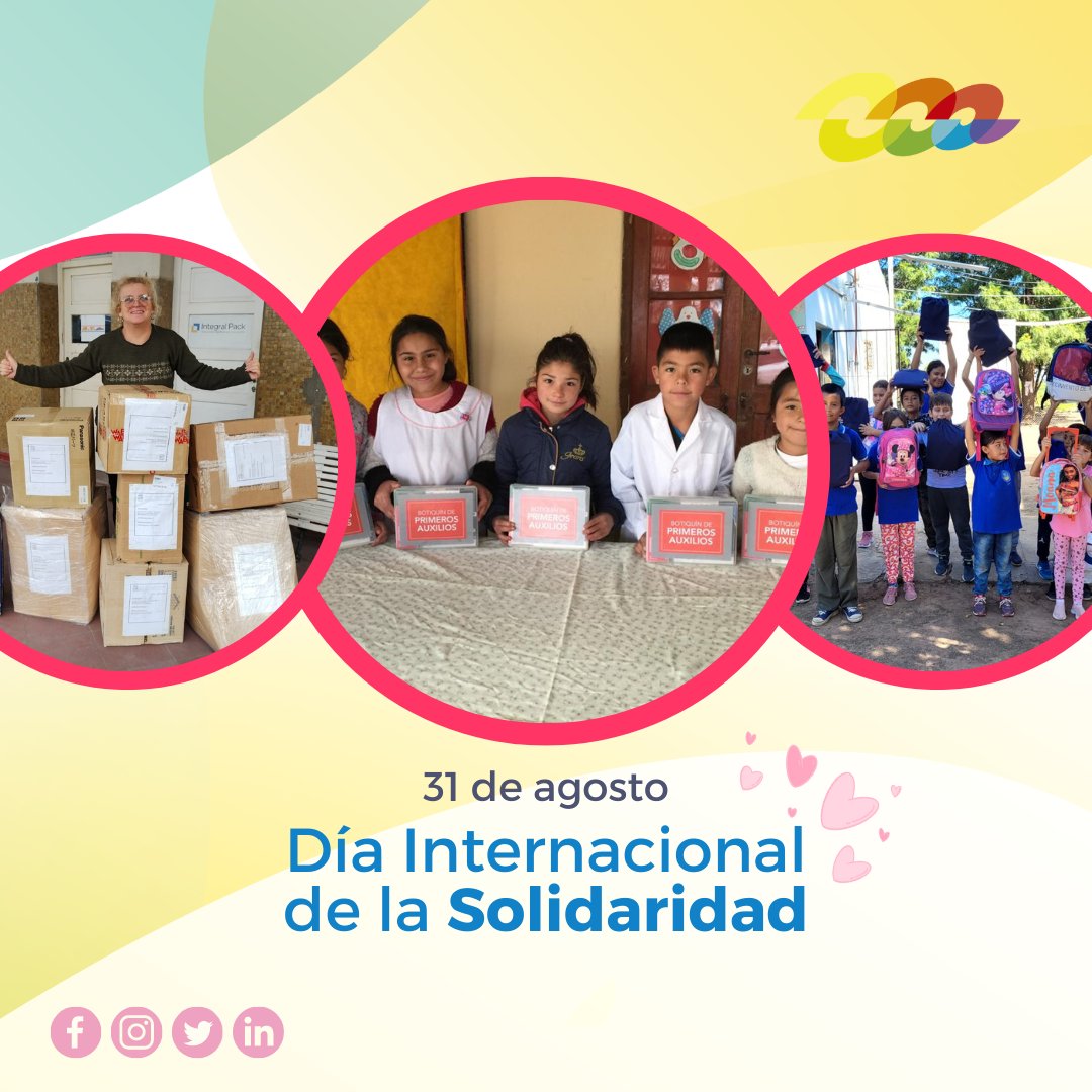 🌎 En el Día Mundial de la Solidaridad, reflexionamos sobre las palabras de Walesa que resuenan más fuerte que nunca. La solidaridad va más allá de las fronteras y une nuestros corazones en pos de un bienestar compartido.🤝💕
#compromisoconlacomunidad #solidaridad #mundosolidario