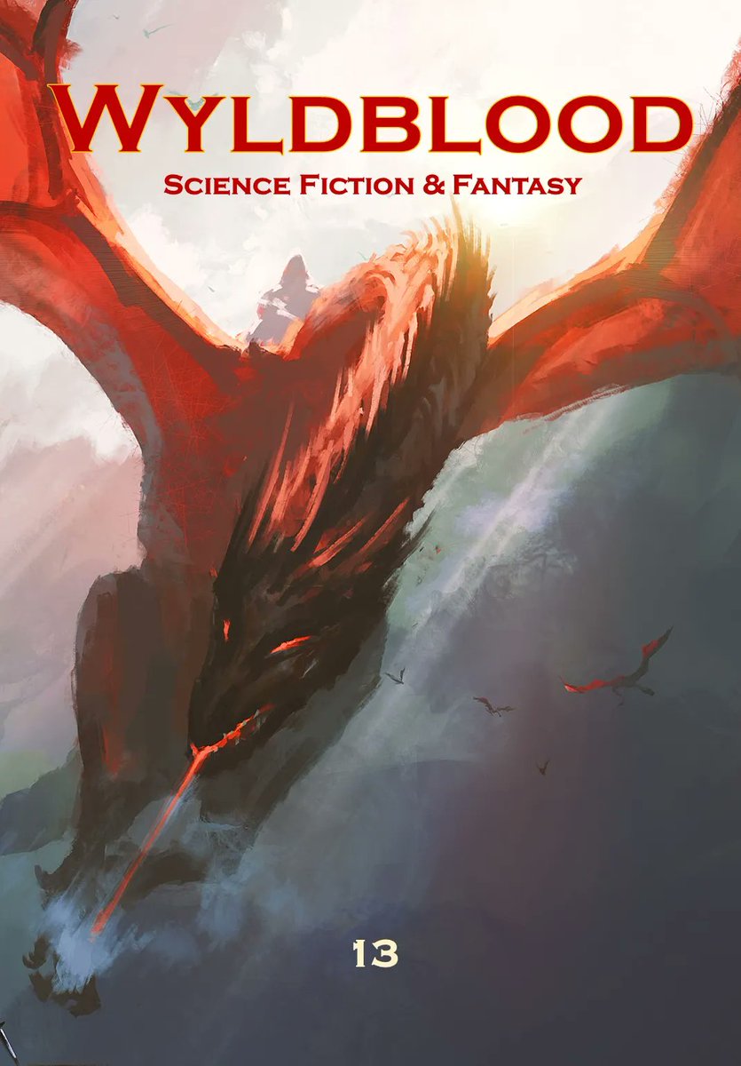 ArlenFeldman's tweet photo. My story Skillset just came out in Wyldblood SFF 13 (https://t.co/TxIB8Hdxn4). It's the story of someone who can steal skills from people, but learns that is not necessarily as useful as you'd think. https://t.co/0EFcQnvGvT