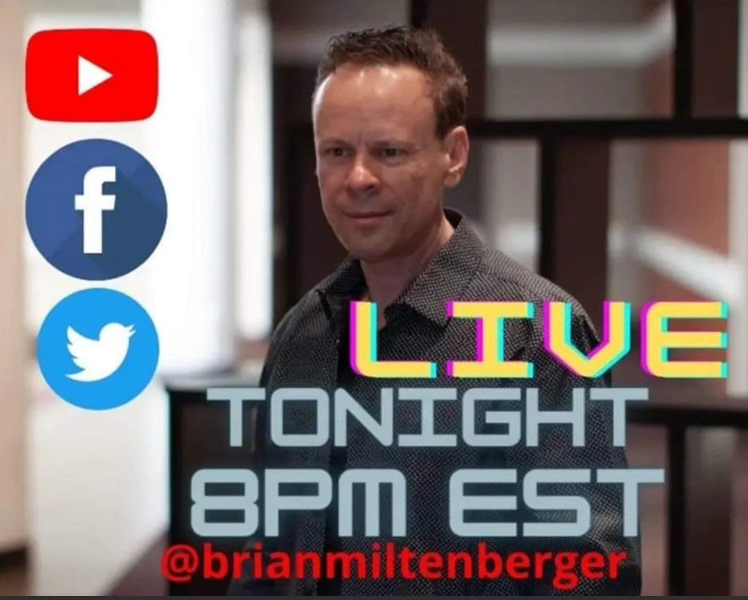 DrMiltenberger's tweet photo. Join Dr Brian tonight Livestream 
Tuesday,  August 8th, at 8:00 PM EST
Watch #livestreaming on #YouTube, #Twitter #Xitter, #Facebook.
Click on LIVE to watch on YouTube 
"Brian Miltenberger - Harvest International" YouTube Channel
https://t.co/QGkTItsasY https://t.co/NHGqOzWZK4