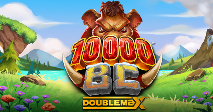 theslotscorner's tweet photo. 📢 Introducing our slot of the week: "10000BC DoubleMax" by @4ThePlayerCom! Released on Thursday 🎉 Brace yourself for an epic adventure back in time! 🌍🦖 Read our review now and experience this thrilling release! y. #NewRelease #SlotOfTheWeek 🎁 Visit: https://t.co/KHQOzNoYDI https://t.co/yxEPQLgM5r