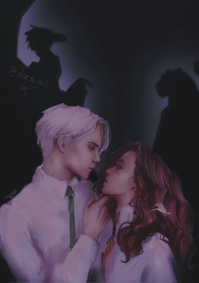 Dara_artist's tweet photo. Draco and Hermione for fanfic The Ancient Art Of Animagus by nightofnox (published on AO3)
#dramione #dramionefanfic #hermionegranger #dracoxhermione #dracomalfoy #animagus https://t.co/qIbaEzZcYR