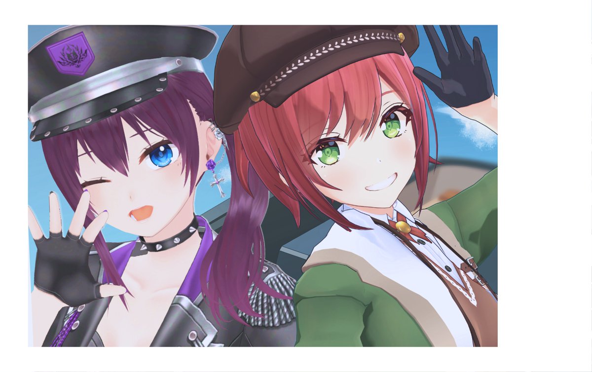 ore_manual_one's tweet photo. チェキ風こんな感じか?
印刷してみようかな
てか圧倒的推し二人最高すぎやで…
またやってくれないかな…
#石狩あかり
#鬼多見アユム
#あおぎり高校
#palletproject https://t.co/kvDBJOyyte