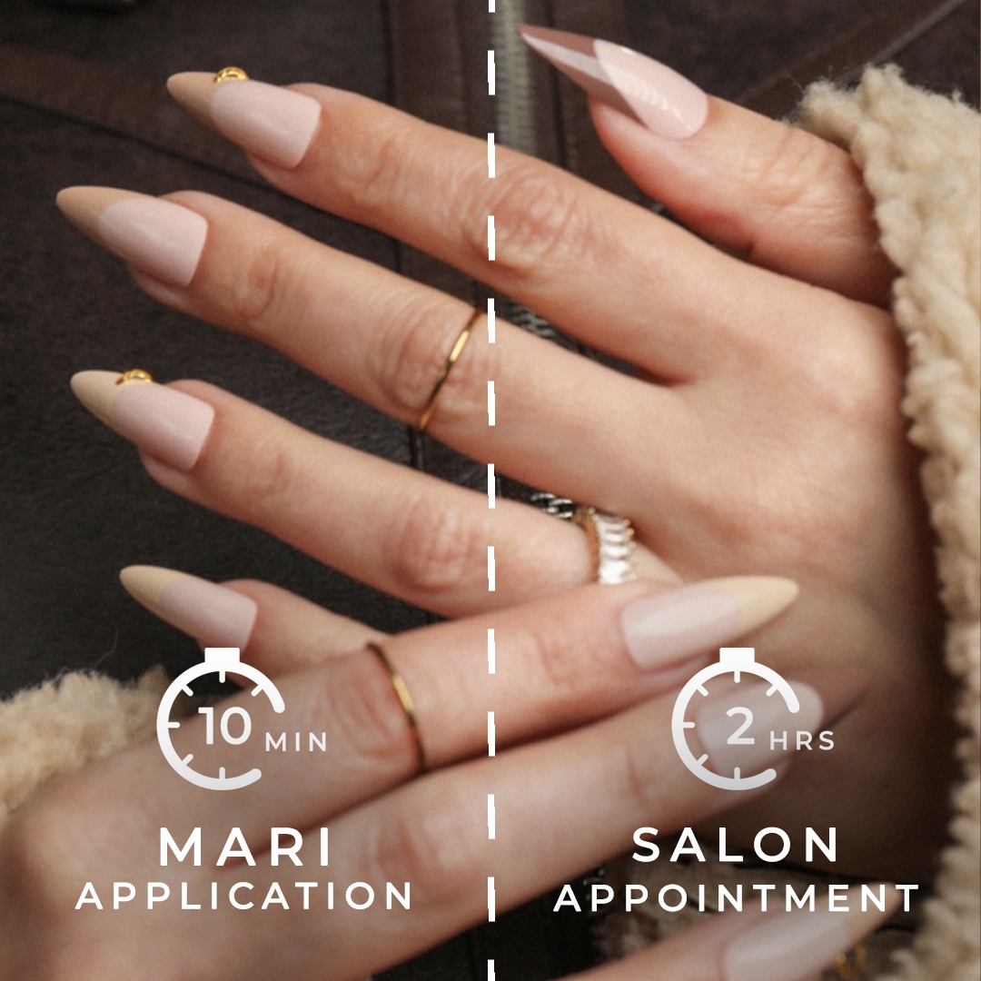 Don't say we didn't warn you...

Get a look that's sure to turn heads in minutes with Waffle Conez, featuring a gorgeous gold nail piercing. What could be better?!