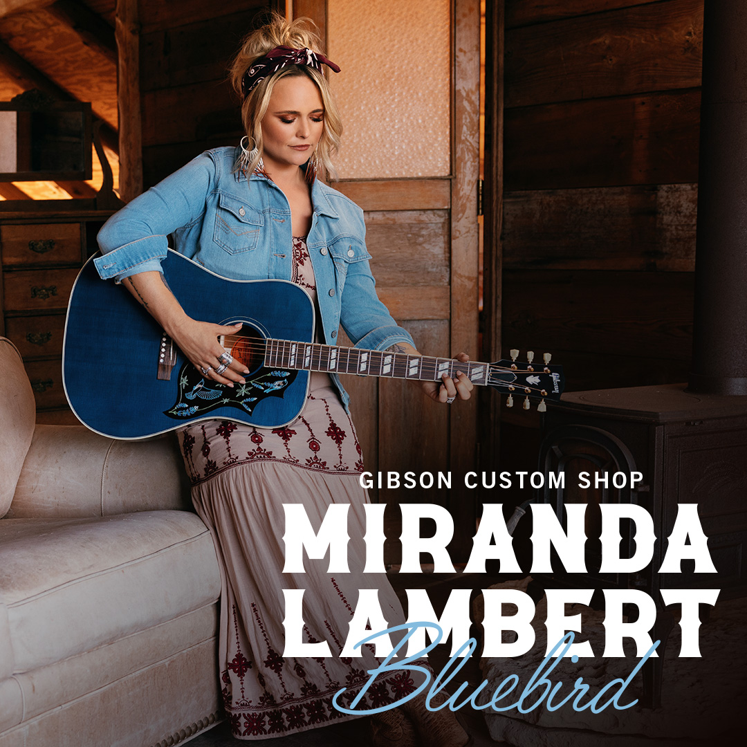 ANNOUNCING: The Miranda Lambert Bluebird 💙 bit.ly/4437tlQ

<a href="/mirandalambert/">Miranda Lambert</a> has earned a legacy as one of the most pivotal artists in modern country music. We are proud to honor her music and mission by adding this variation on the iconic Hummingbird to our core lineup.