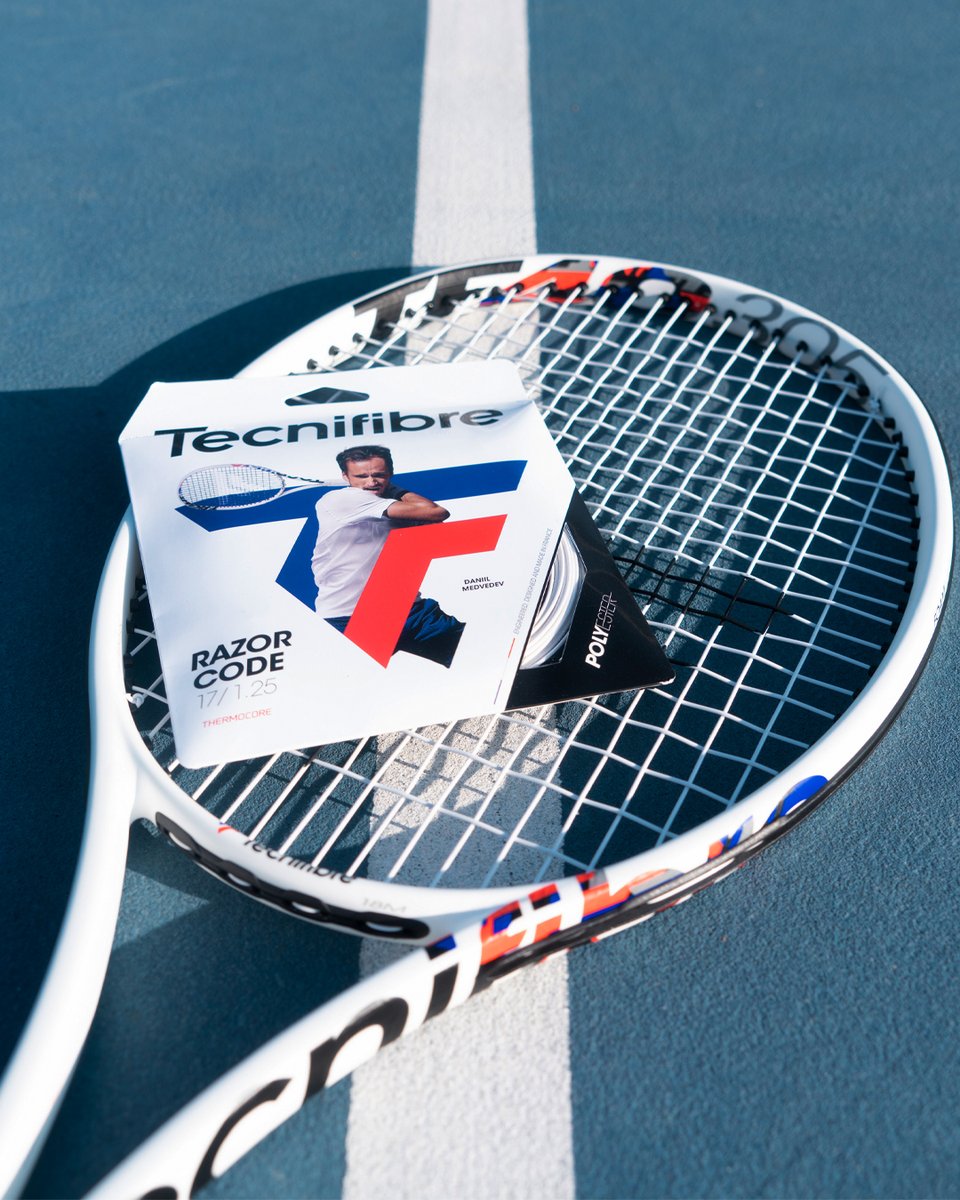 tecnifibre's tweet photo. Control at its finest 👌
TF-40 + Razor Code for the ultimate thrill of control and stability.
https://t.co/c5ZD448HbV

#Tecnifibre #TF40 #RazorCode
📸 Sindy Thomas https://t.co/NVwVd8SN73