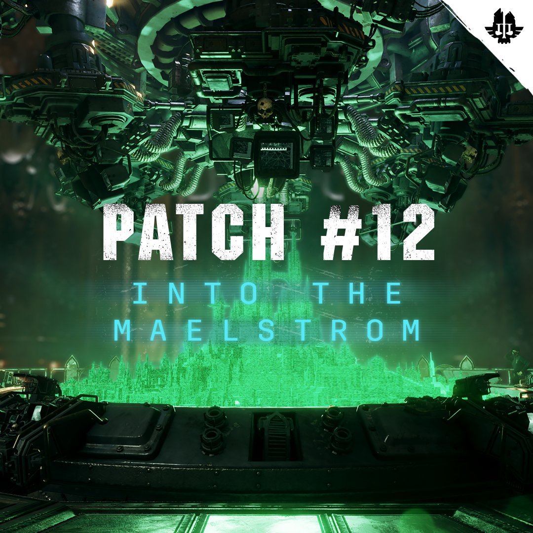 Darktide40K's tweet photo. Welcome to the Maelstrom, Rejects!

Read all about the new patch here: https://t.co/T2HId3vV92 https://t.co/VcLvdQl75M