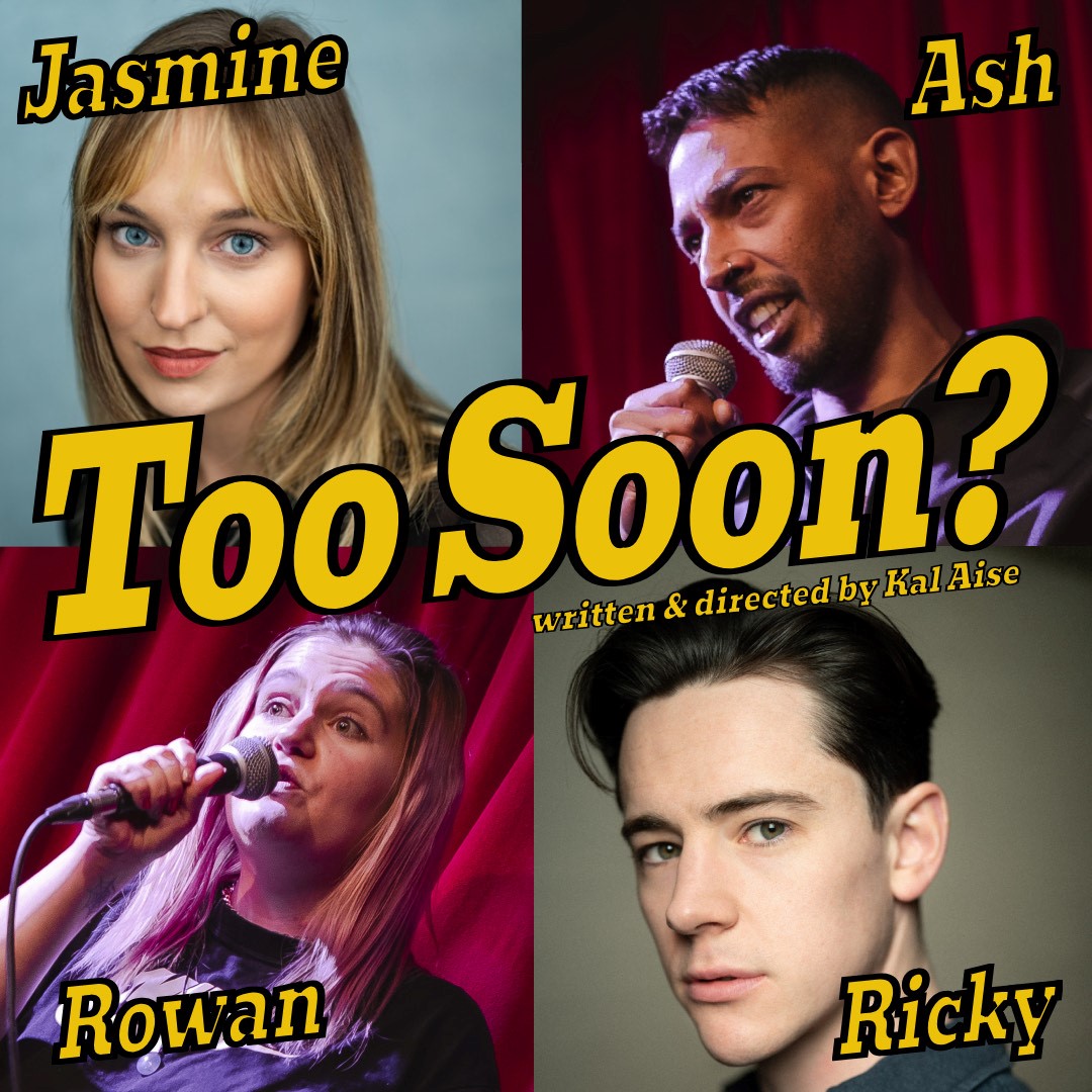 Everything Theatre (@everytheatre) on Twitter photo <a href="/KalAise8/">Kal Aise</a> 's Too Soon plays all week <a href="/landutheatre/">Lion & Unicorn Theatre</a> <a href="/camdenfringe/">Camden Fringe</a>
A play that explores how things that should be positives – humour, love, friendship, celebrity - can cross the line into a dark place.
#theatre #fringetheatre
BOOK NOW at buff.ly/44XbIRn <a href="/KalAise8/">Kal Aise</a> 's Too Soon plays all week <a href="/landutheatre/">Lion & Unicorn Theatre</a> <a href="/camdenfringe/">Camden Fringe</a>
A play that explores how things that should be positives – humour, love, friendship, celebrity - can cross the line into a dark place.
#theatre #fringetheatre
BOOK NOW at buff.ly/44XbIRn